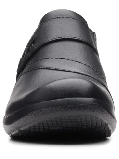 Leren enkelschoenen 