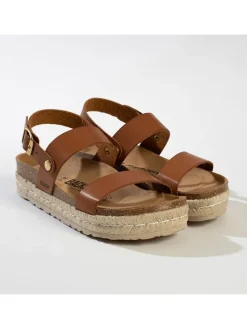 Leren haksandalen