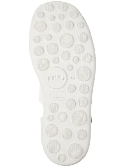 Leren haksandalen "Pelotas Flota" crème