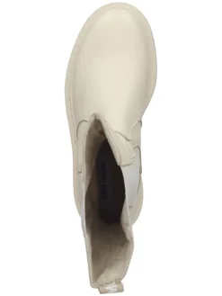 Leren laarzen beige