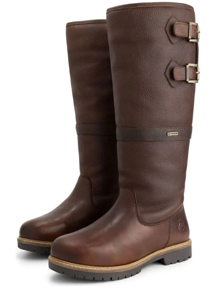 Leren laarzen "Denali" bruin