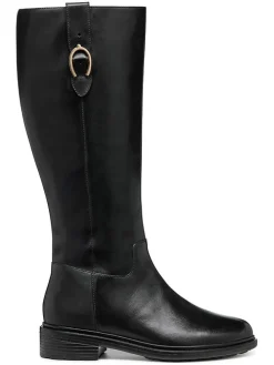 Leren laarzen "Walk Pleasure" zwart