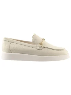 Leren mocassins "Allen" crème