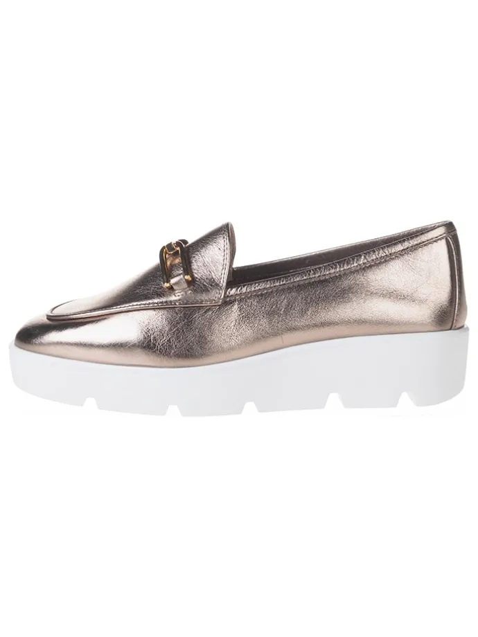 Leren mocassins bruin