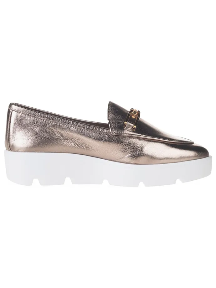 Leren mocassins bruin