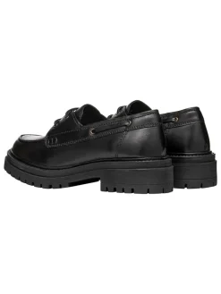 Leren mocassins 