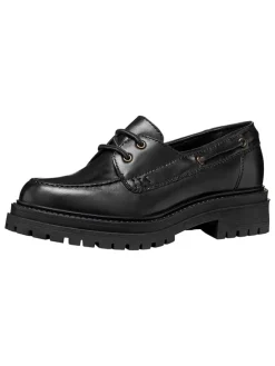 Leren mocassins 