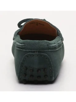 Leren mocassins 