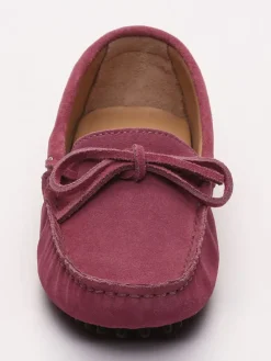 Leren mocassins "Newton" roze