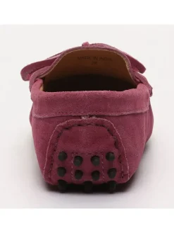 Leren mocassins 