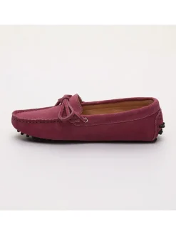 Leren mocassins 