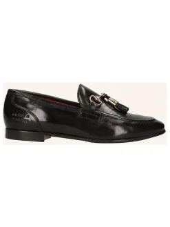 Leren mocassins 