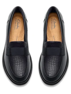 Leren mocassins 