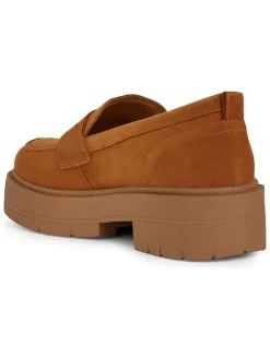 Leren mocassins 