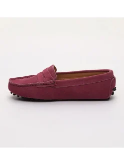 Leren mocassins "Thandie" roze