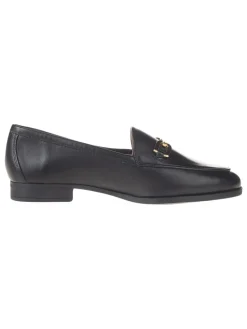 Leren mocassins zwart