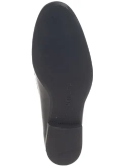 Leren mocassins zwart