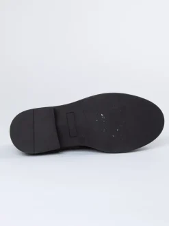 Leren mocassins zwart