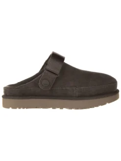 Leren pantoffels "Goldenstar" lichtbruin