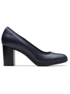 Leren pumps 
