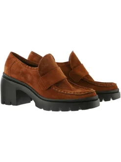 Leren pumps "Bonnie" lichtbruin