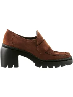 Leren pumps 
