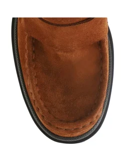 Leren pumps 