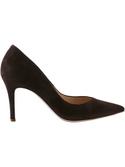 Leren pumps 