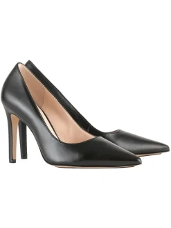 Leren pumps "Boulevard 90" zwart