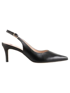 Leren pumps "Boulevard 60" zwart