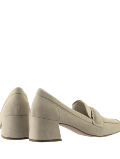 Leren pumps 