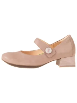 Leren pumps 
