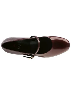 Leren pumps 