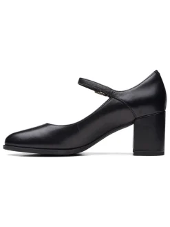 Leren pumps 