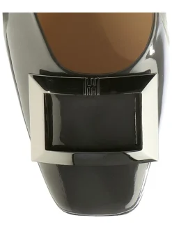 Leren pumps 