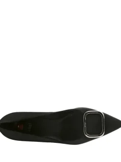 Leren pumps "Harriet" zwart