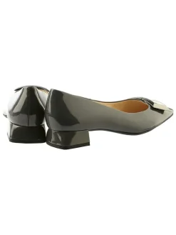 Leren pumps 