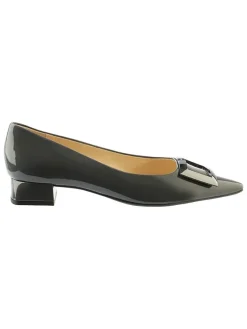 Leren pumps 