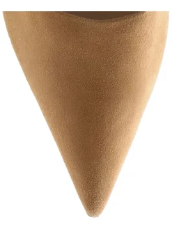 Leren pumps "Isabella" lichtbruin