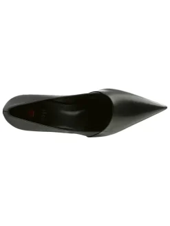 Leren pumps "Isabella" zwart