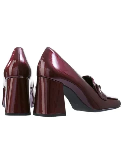 Leren pumps 