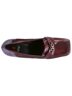 Leren pumps 