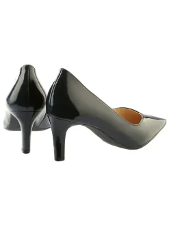 Leren pumps 