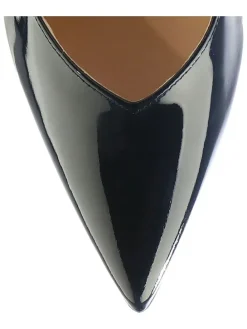 Leren pumps 
