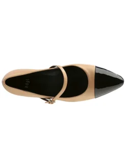 Leren pumps 