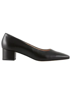 Leren pumps 