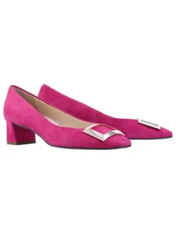 Leren pumps "Thilda" roze