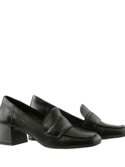 Leren pumps zwart