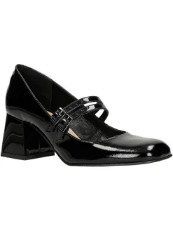 Leren pumps zwart