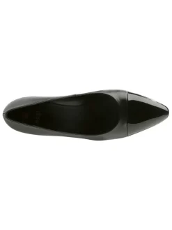 Leren pumps zwart